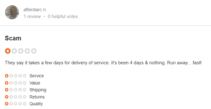 Famoid users reviews - No delivery