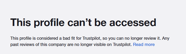 buycheapestfollowers trustpilot page suspended